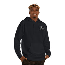 Load image into Gallery viewer, Lucky Penny Cycles DFW Skyline Hooded Sweatshirt
