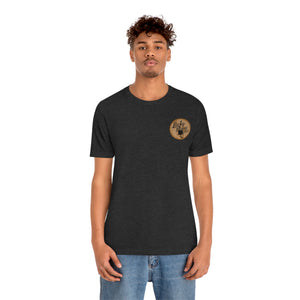Lucky Penny Cycles Vintage Wheel Copper T-Shirt