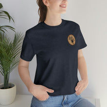 Load image into Gallery viewer, Lucky Penny Cycles Vintage Wheel Copper T-Shirt