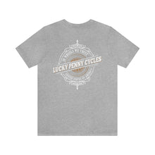Load image into Gallery viewer, Lucky Penny Cycles Vintage Copper Compass T-Shirt