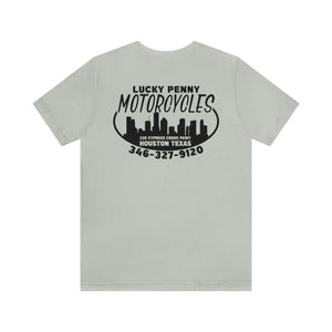 Lucky Penny Cycles Houston Skyline T-Shirt