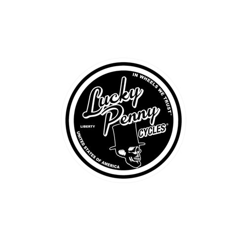 Lucky Penny Cycles Penny Vinyl Decals