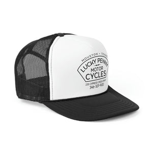 Lucky Penny Cycles Houston Shield Trucker Cap