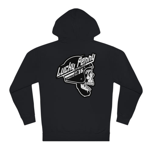 Lucky Penny Cycles Houston Classic Skull Hooded Sweatshirt