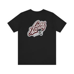 Lucky Penny Cycles Houston Script T-Shirt