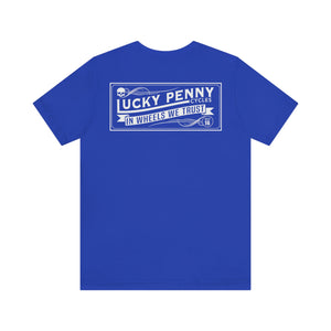 Lucky Penny Cycles Vintage Square T-Shirt