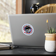 Load image into Gallery viewer, Lucky Penny Cycles Penny DFW In Wheels We Trust Vinyl Decals