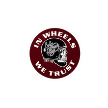 Load image into Gallery viewer, Lucky Penny Cycles Penny In Wheels We Trust Vinyl Decals