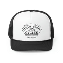 Load image into Gallery viewer, Lucky Penny Cycles Houston Shield Trucker Cap