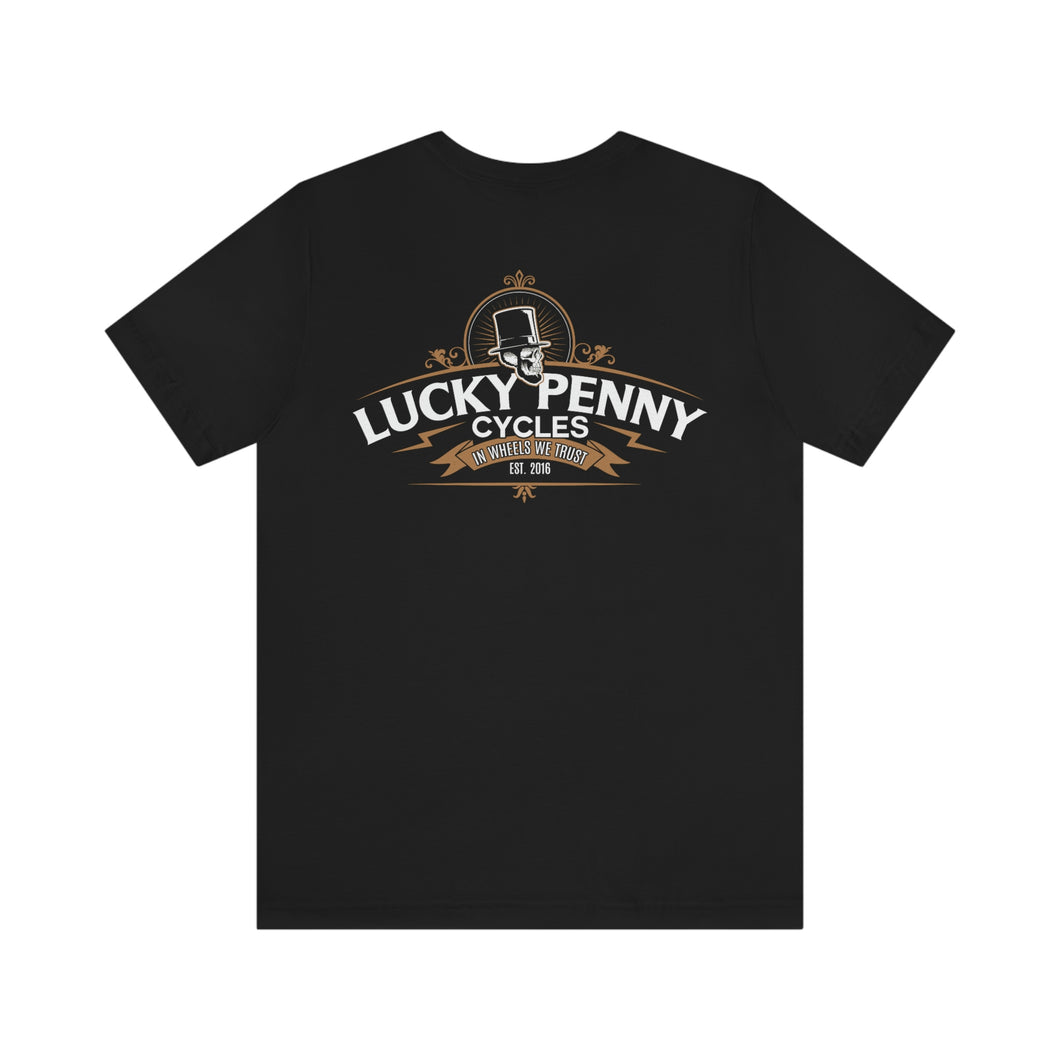 Lucky Penny Cycles Vintage Copper T-Shirt