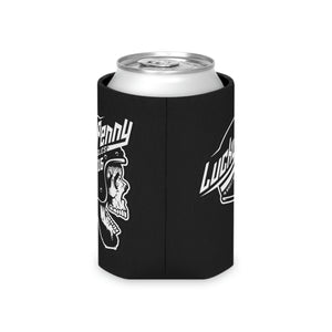 Lucky Penny Cycles Classic Skull Can Cooler