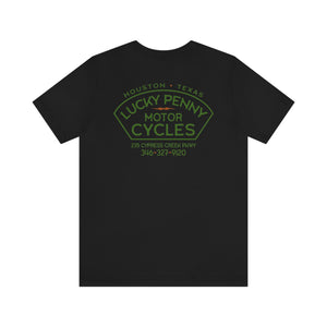 Lucky Penny Cycles Houston Helmet T-Shirt